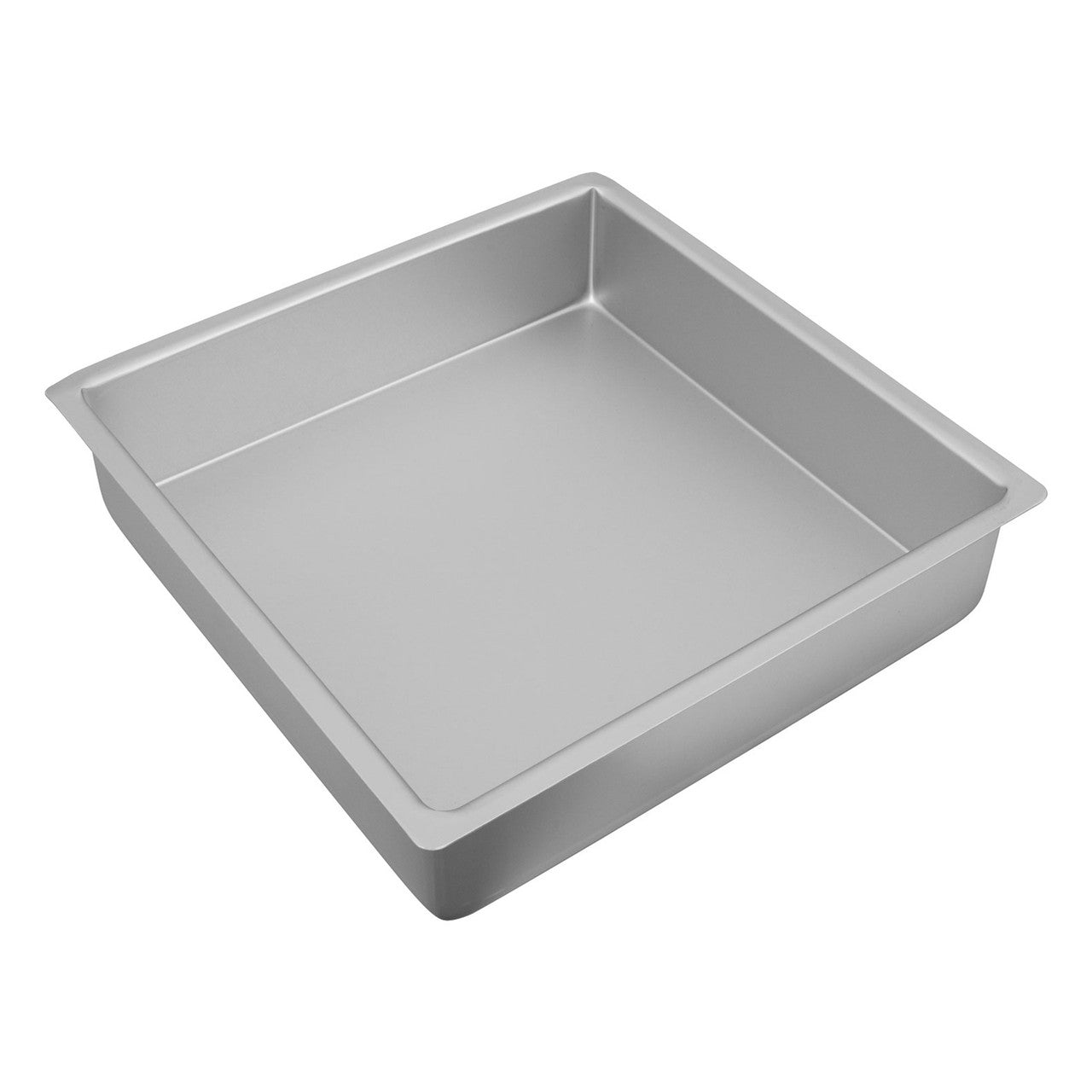 Bakemaster Silver Anodised Square Cake Pan 22.5 x 7.5cm image 0