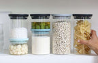 Brabantia Stackable Jar 1.9 Litre, Glass - Dark Grey image 2
