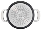 JAMIE OLIVER Cook's Classics Induction Non-stick Hard Anodised Stewpot 24cm/5.3L + Lid image 1