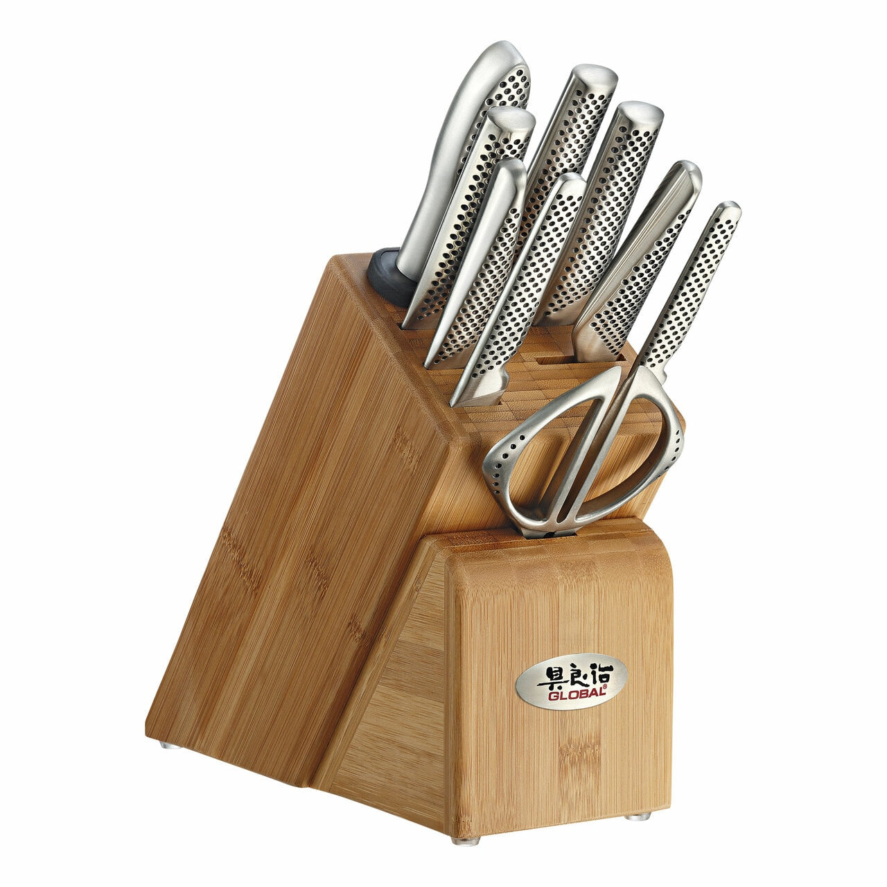 Global Takashi 10 Piece Knife Block Set image 0