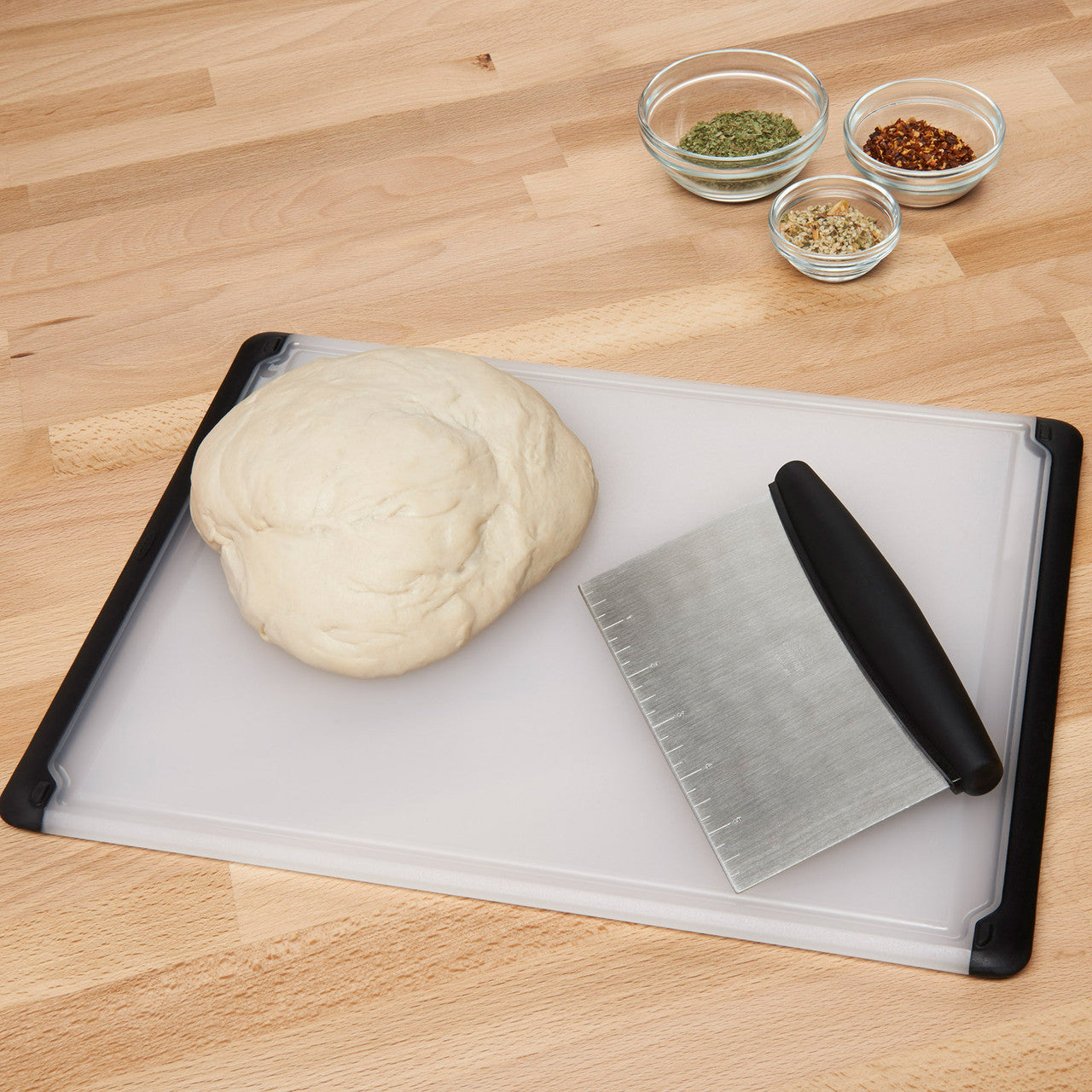 Oxo Multi-Purpose Scraper & Chopper image 1