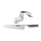 Global Cook's Knife & Sharpener Set image 0