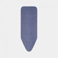 Brabantia Ironing Board Cover C 124 x 45 cm, Top Layer - Denim Blue image 0