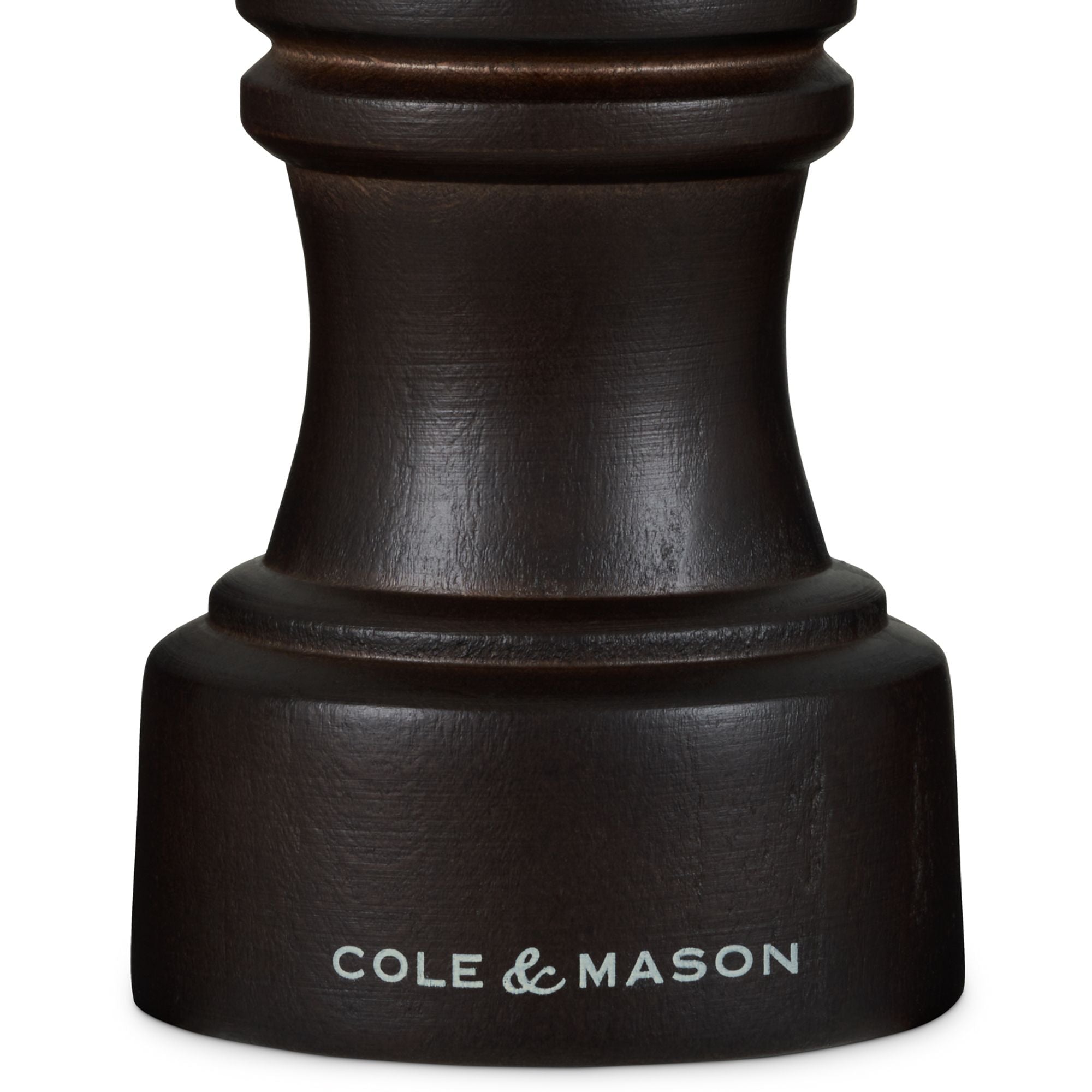 Hoxton Chocolate Wood Salt Mill 104mm image 3