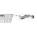 Global Classic Fluted Santoku Knife 18Cm image 2