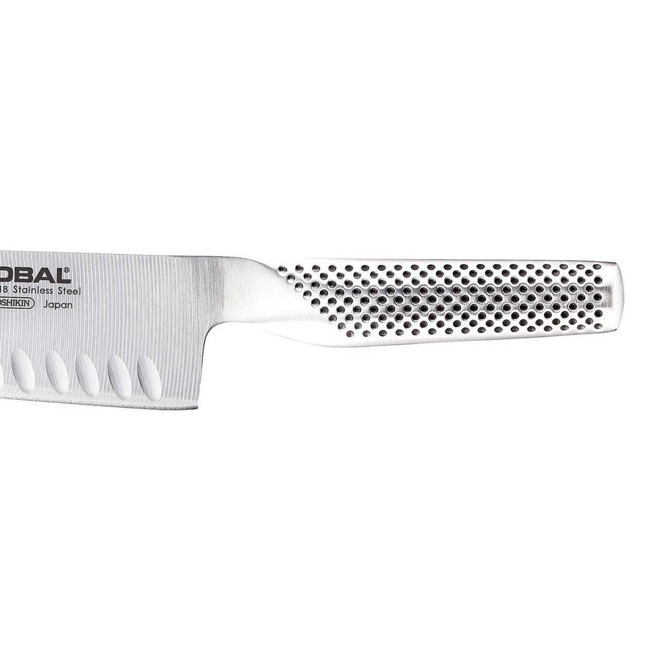 Global Classic Fluted Santoku Knife 18Cm image 2