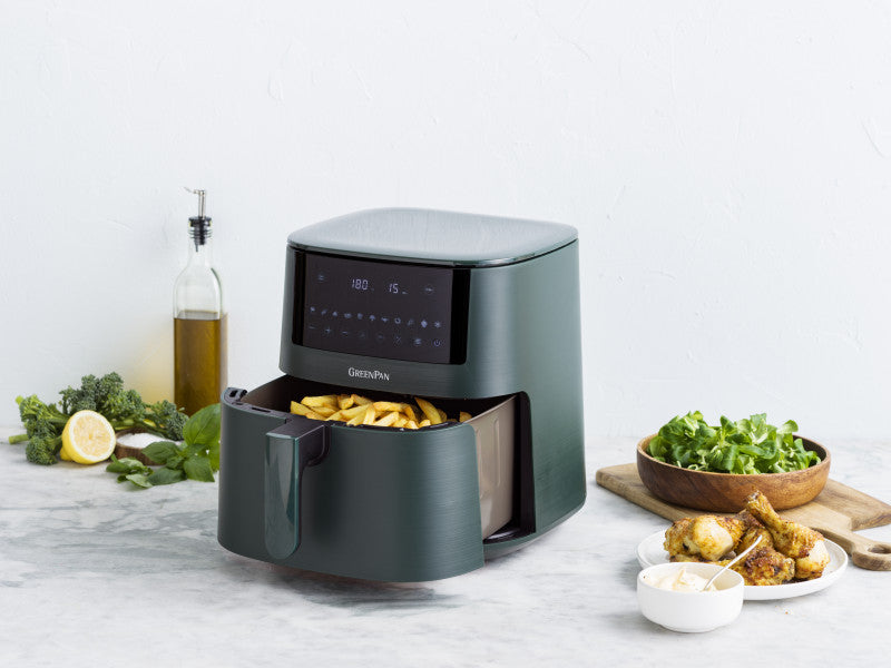 GreenPan Bistro Airfryer 1 basket 7.2L- Pine Green image 1
