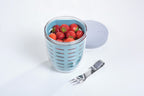 Fruit & Veggie Ellipse Vivid Blue image 1