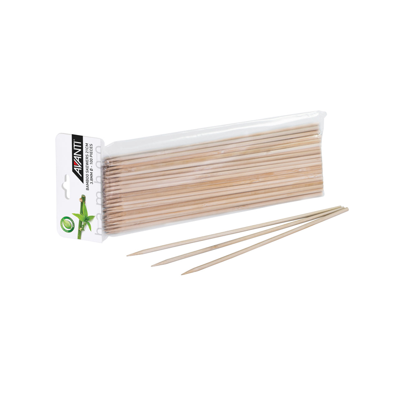 Avanti Bamboo Skewers 25Cm 100Piece Pack image 0