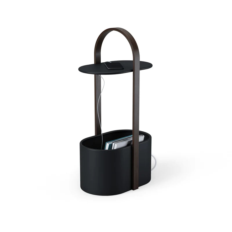 Umbra Bellwood Storage Table - Black-Walnut image 0