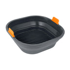 Bakemaster Silicone Collapsible Square Air Fryer Insert 21 x 21 x 6.5cm image 0