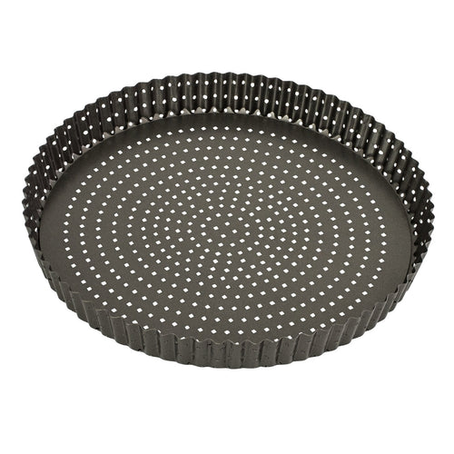 Bakemaster Perfect Crust Loose Base Quiche Pan, 30� X 3.5Cm - Non-Stick image 0