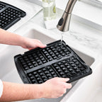 GreenPan Elite Contact Grill Accessories - Waffle plates image 3