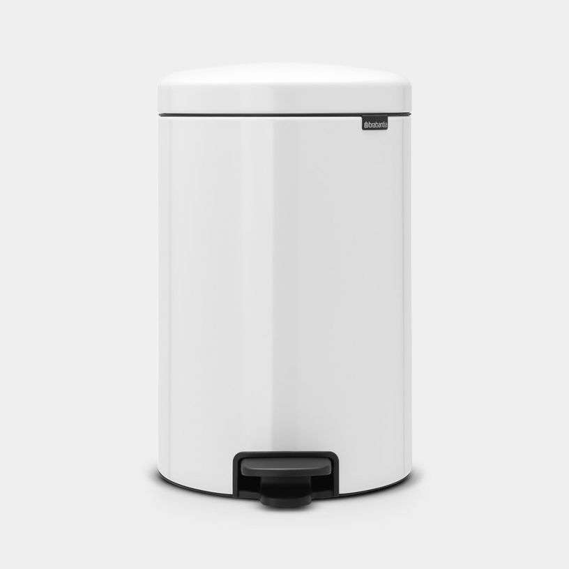 Brabantia Newicon Pedal Bin 20 Litre - White image 0