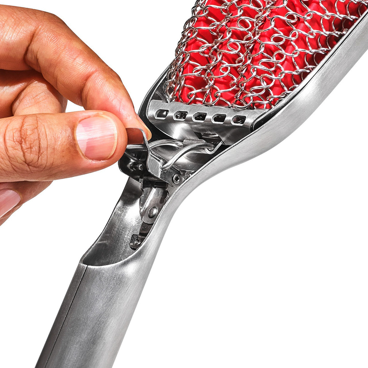 OXO Good Grips Hot Clean Grill Brush with Replacement Head image 2