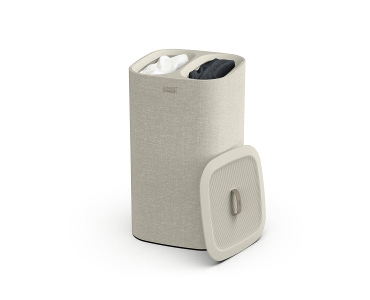 Joseph Joseph Tota 60L Laundry Separation Basket - Ecru image 2