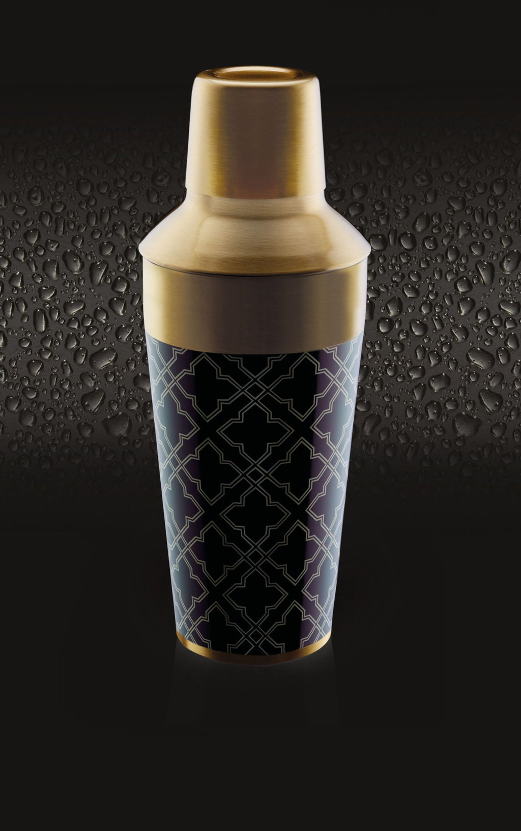 BarCraft Art Deco Cocktail Shaker SS 650ml image 1