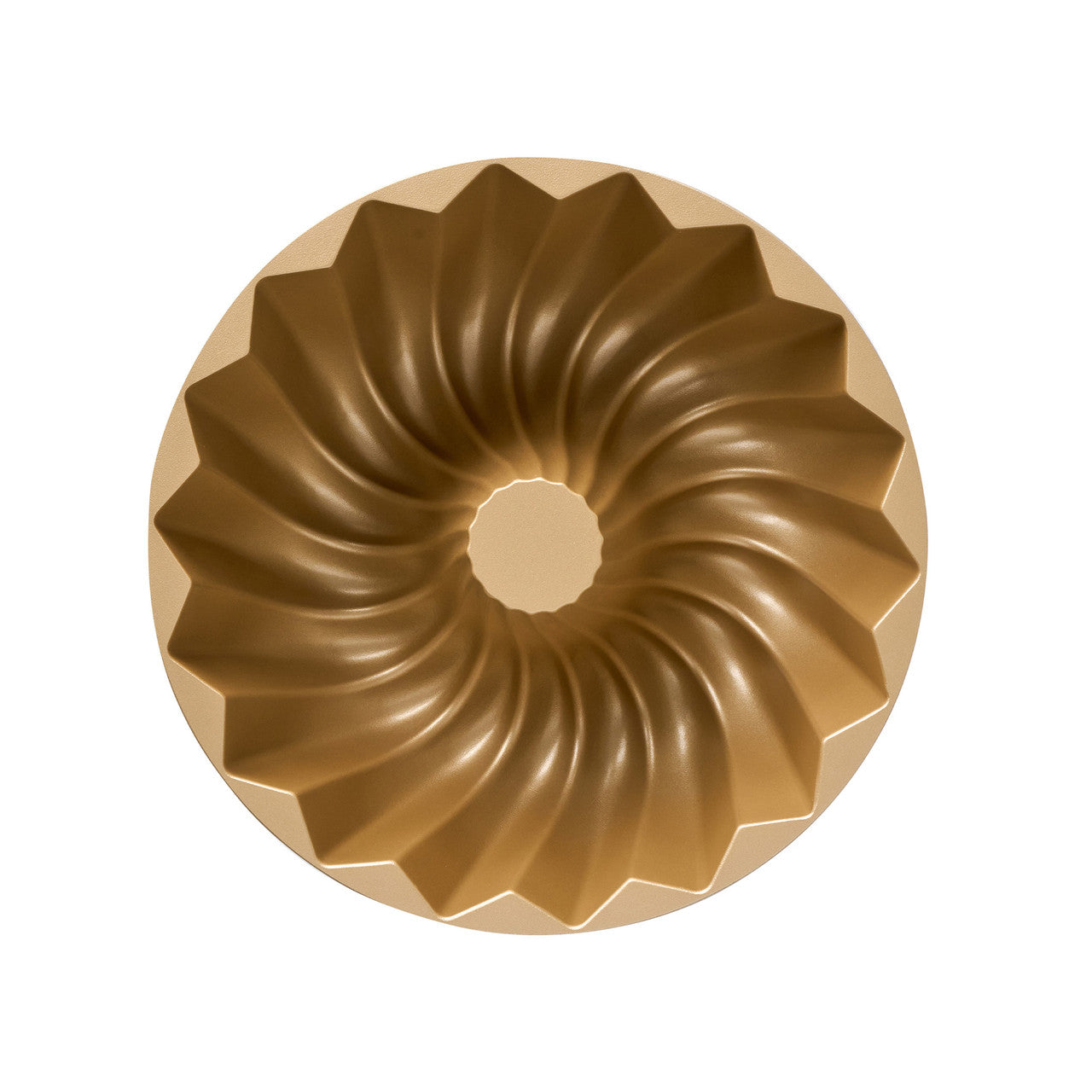 Bakemaster Classic Fluted Ring Cake Pan 23.7 x 23.7 x 9.8cm - Champagne image 3