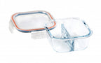 Wiltshire Square Glass Container with 2 Dividers 500ml image 0