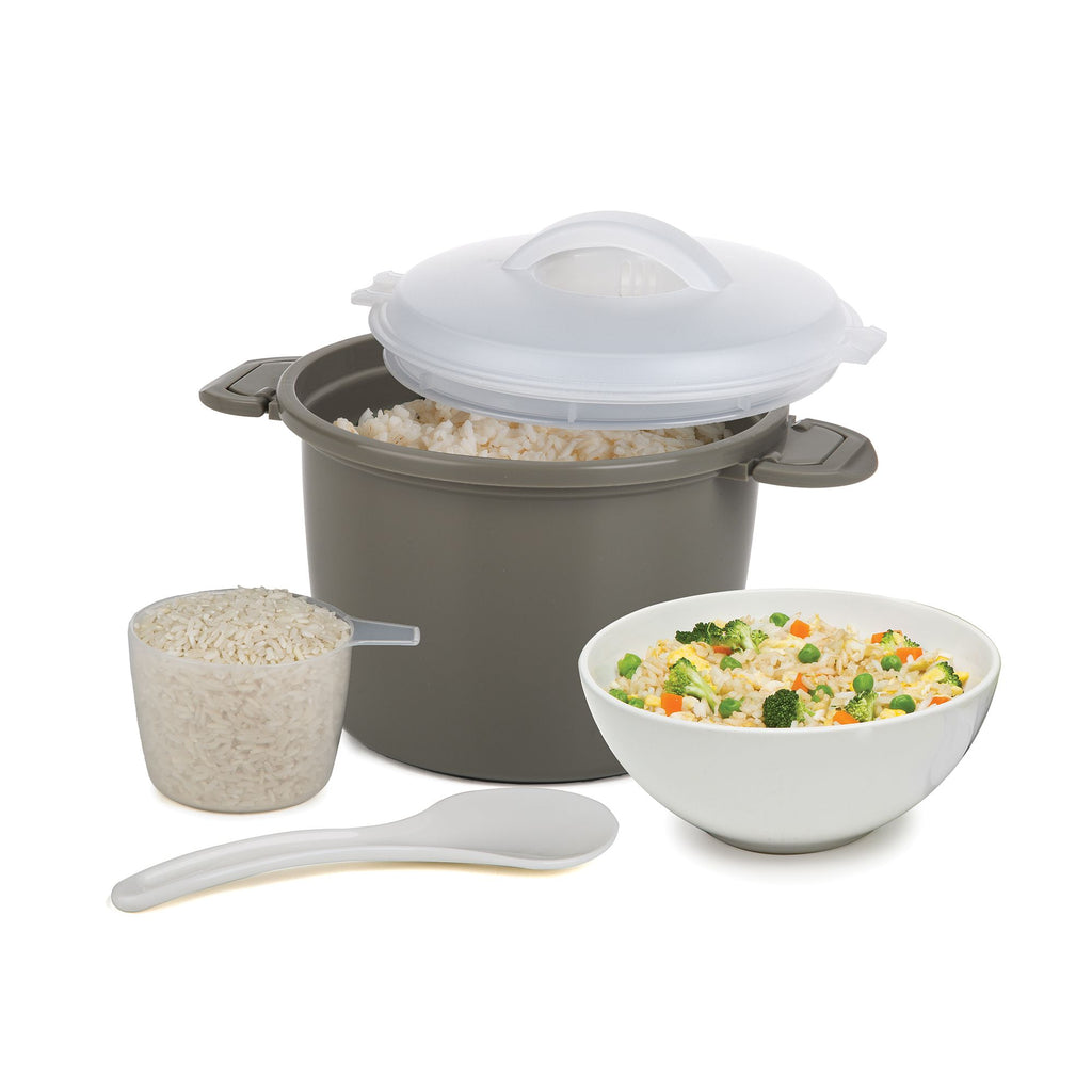 Progressive Prep Solutions Microwave Rice Cooker Set image 1