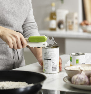 Joseph Joseph Pivot 3-in-1 Can Opener - White/Green image 4