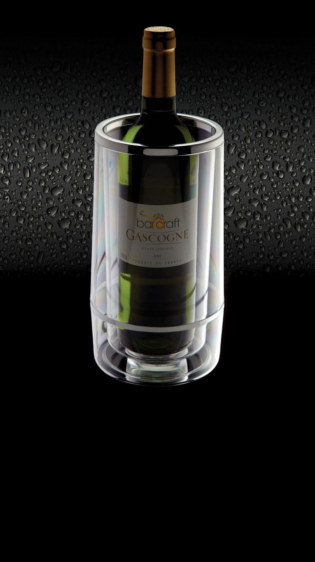 BarCraft Acrylic Double Walled Wine Cooler image 2