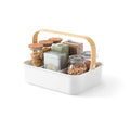 Umbra Bellwood Storage Bin - Large - White/Natural image 0