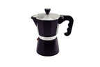 Tramontina Italian Espresso Coffee Maker Black 320ml, 6 Cup image 0