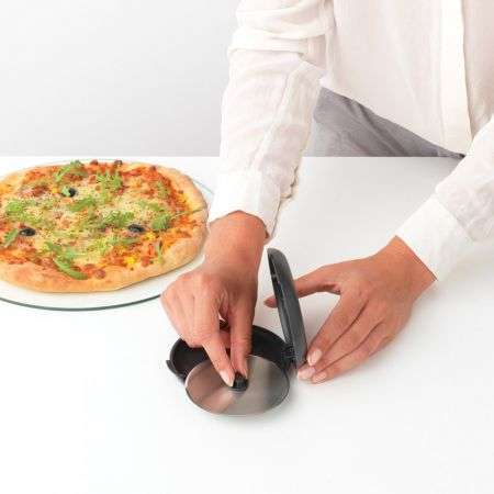 Brabantia Pizza Cutter Plus Blade Guard Tasty+ - Dark Grey image 2