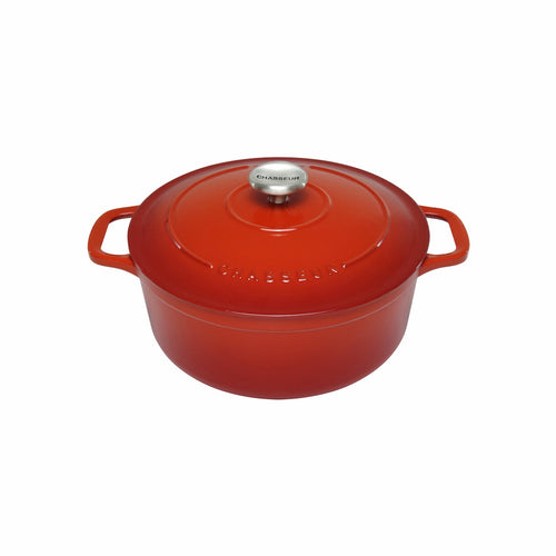 Chasseur Round French Oven Inferno Red image 0