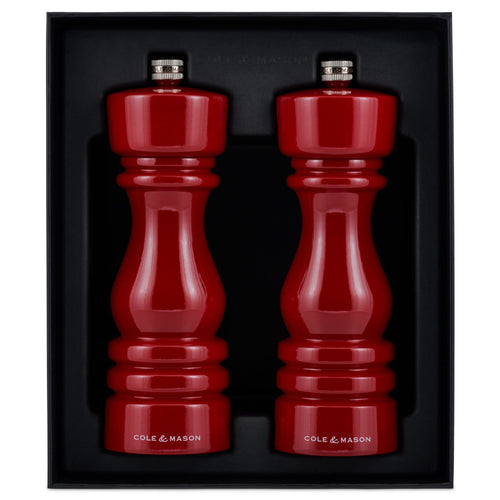 Cole & Mason London Mills Red Gloss Gift Set - 18cm image 1