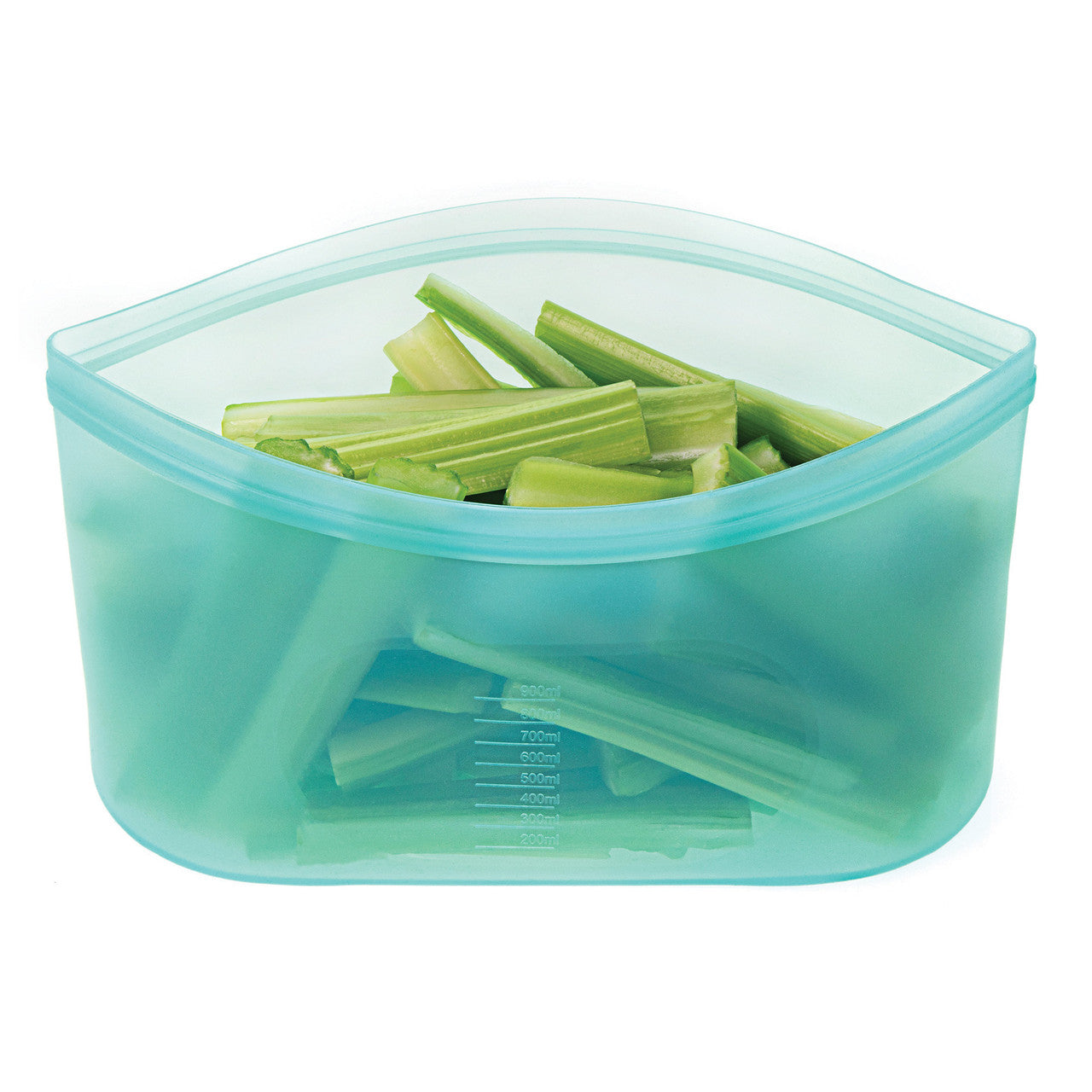 Avanti Pinch & Lock Silicone Reusable Bags - 900ml - Blue image 0