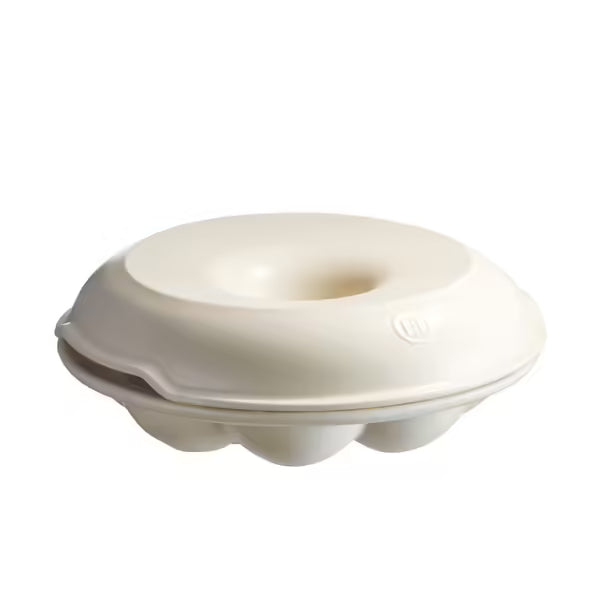 Emile Henry Crown Bread Baker Linen image 0
