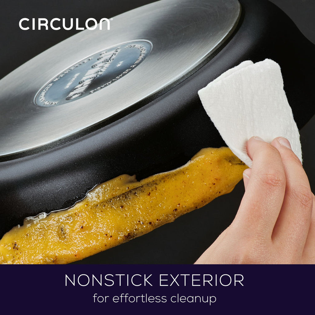 Circulon Style Nonstick Induction Skillet Triple Pack 21/25/28cm image 3