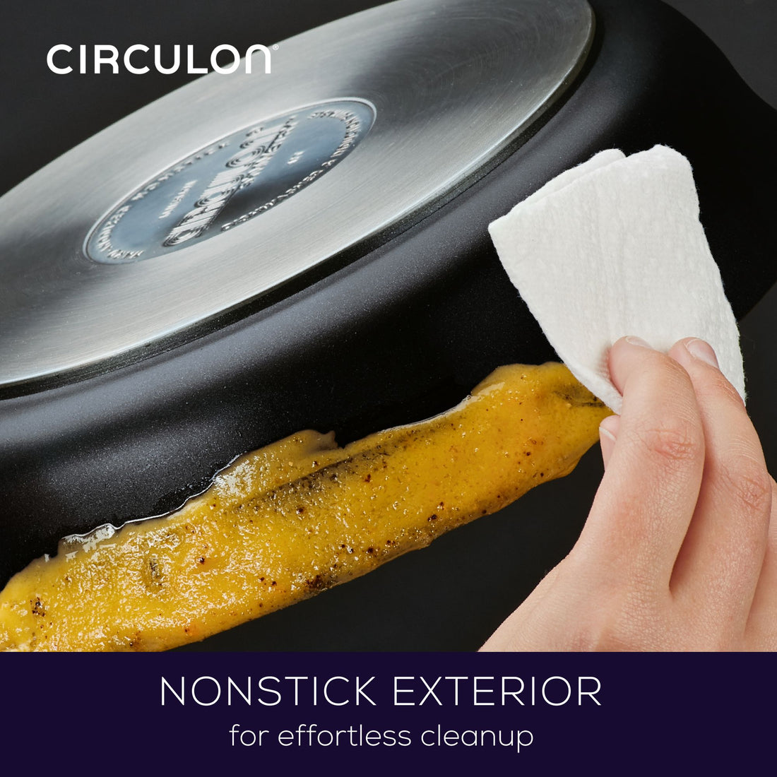 Circulon Style Nonstick Induction Skillet Triple Pack 21/25/28cm image 3