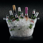 BarCraft Acrylic Large Oval Drinks Pail / Cooler image 6