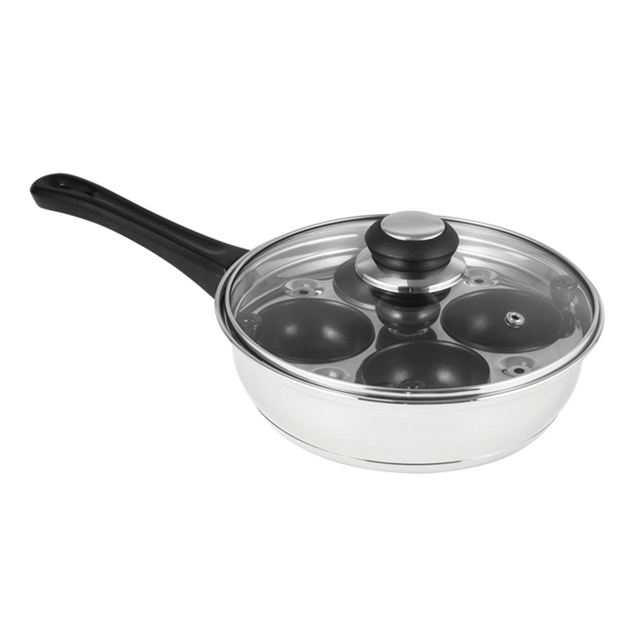Avanti 4 Egg Poacher 20cm With Non Stick Cups image 0