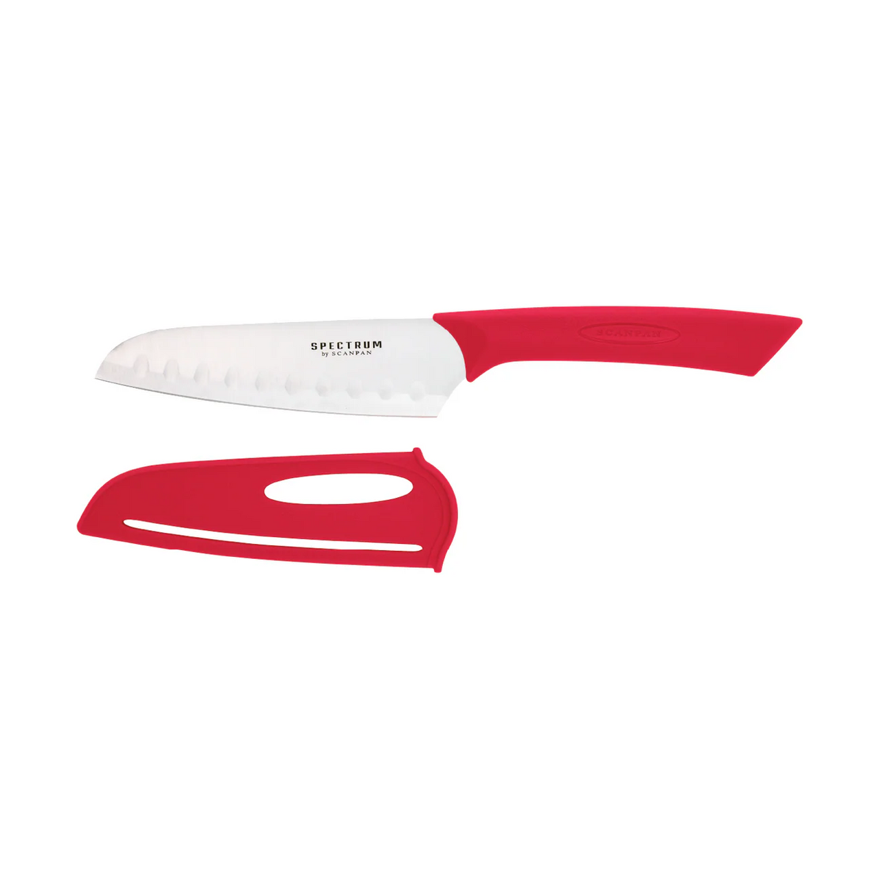 Scanpan Spectrum Santoku Knife 12.5cm - Red image 0