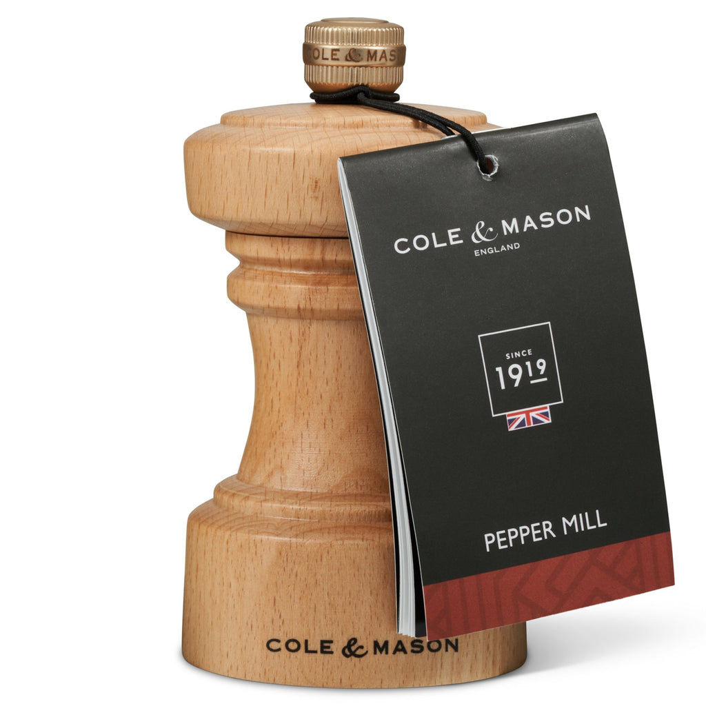 Cole & Mason Hoxton Natural Beech Pepper Mill 104mm image 4