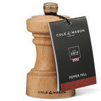 Cole & Mason Hoxton Natural Beech Pepper Mill 104mm image 4