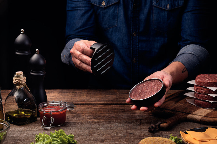 Tramontina Churrasco Black Barbecue Hamburger Press image 2