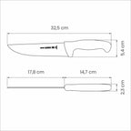 Tramontina Professional Master Black Meat Knife 7", 18cm image 2