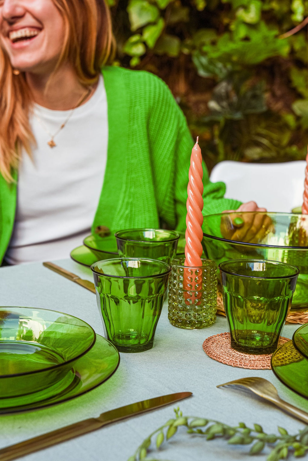 Picardie Green Tumbler 250ml Set/4 image 3