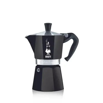 Bialetti Moka Express Black 6 Cup image 0