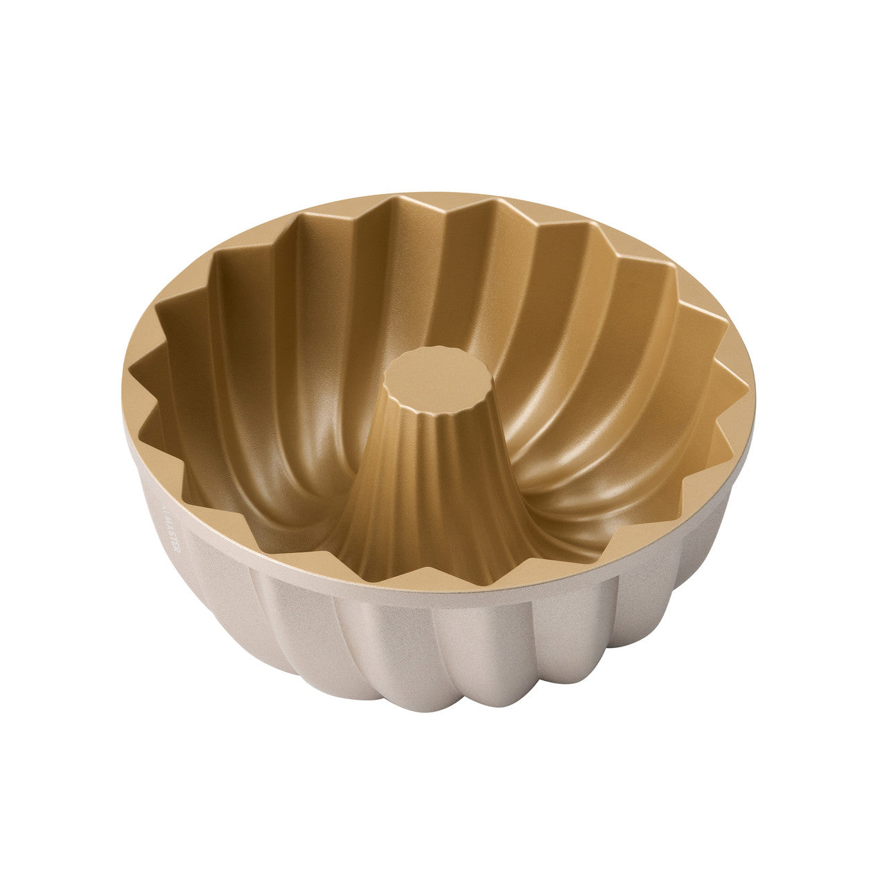 Bakemaster Classic Fluted Ring Cake Pan 23.7 x 23.7 x 9.8cm - Champagne image 1