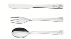 Tramontina Baby Friends Childrens Cutlery 3 Piece Set image 0