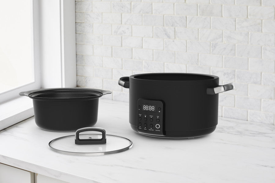 GreenPan Bistro Slow Cooker 3.7L PFAS Free - Black