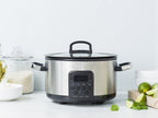 GreenPan Bistro Slow Cooker 3.7L PFAS Free - Stainless Steel
