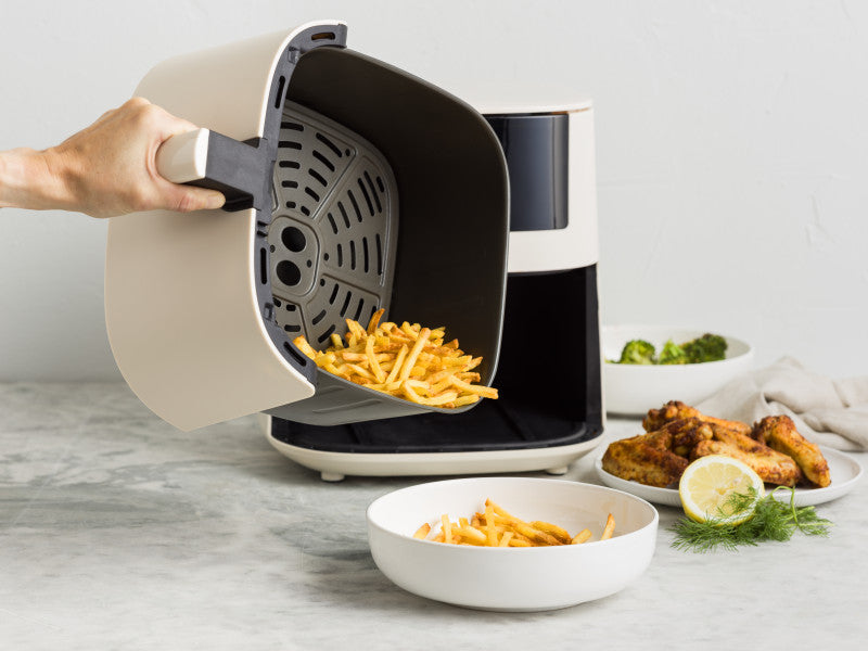 GreenPan Bistro XXL PFAS Free Coloured Air fryer Taupe - 7.2L
