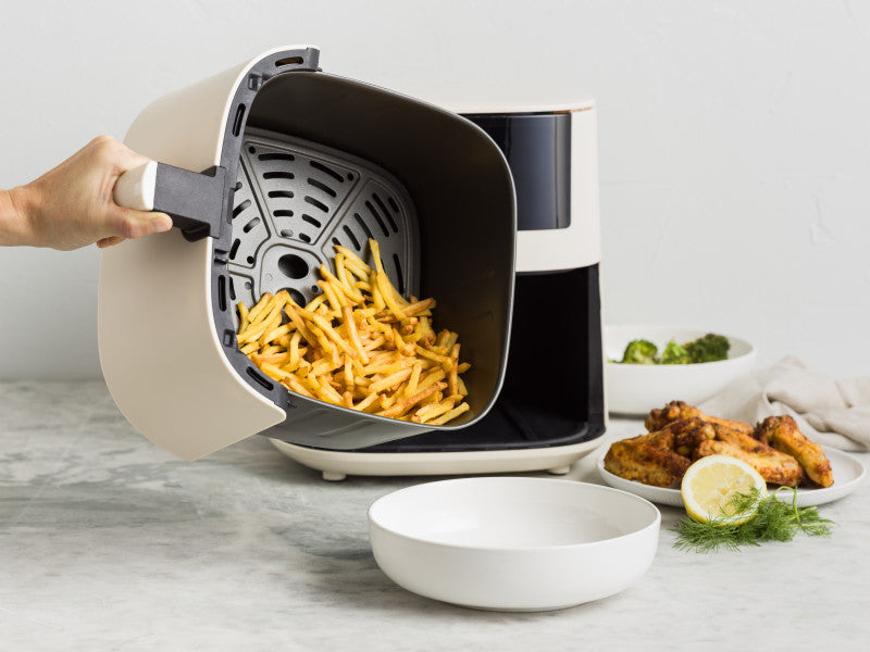 GreenPan Bistro XXL PFAS Free Coloured Air fryer Taupe - 7.2L